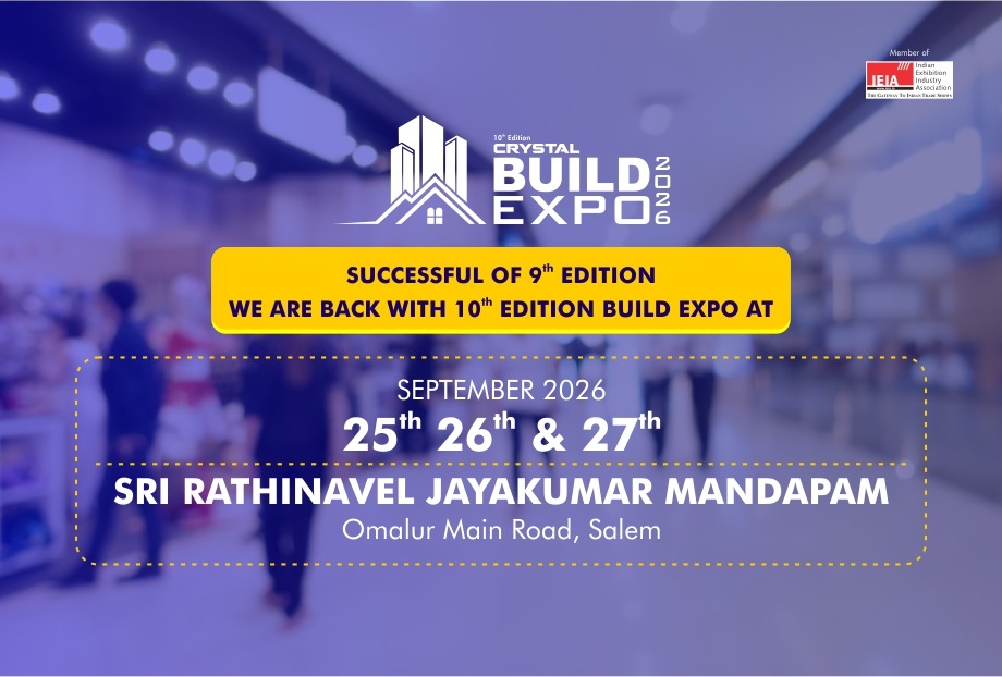 Build Expo 2026 Crystal Trade Fair event banner